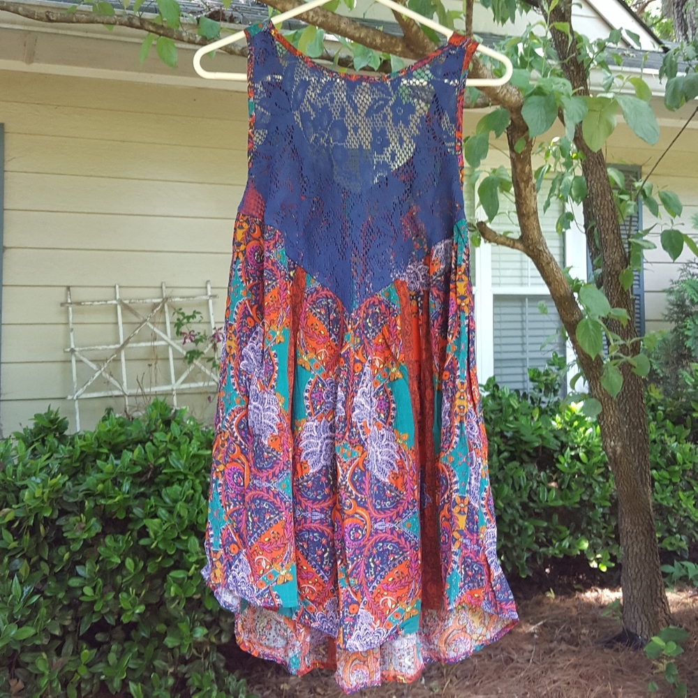 NWT Free People Trapeze Mini Dress